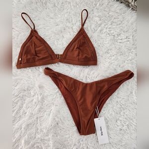 Rhythm. Livin Terra Cotta Bikini Set. Size XL. New.